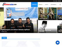 Tablet Screenshot of mimbaruntan.com